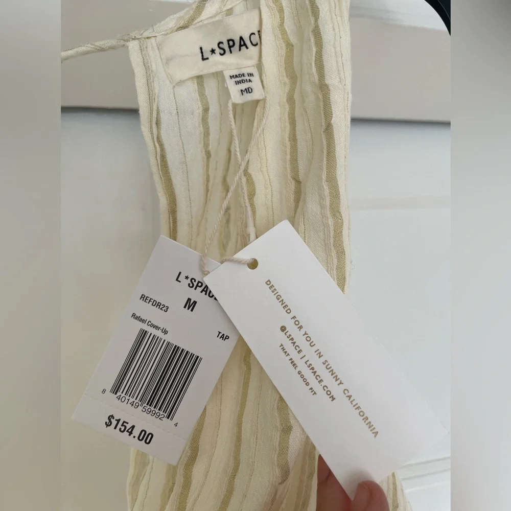 NWT Rafael Cover Up Dress in Tapioca from
L*SPACE in M - Picture 9 of 9